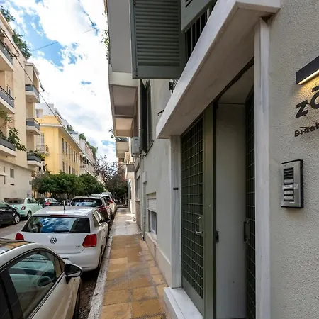 Ferienwohnung The Gate By Zoia Living Athen Exterior foto